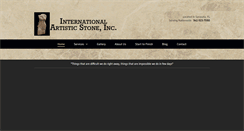 Desktop Screenshot of internationalartisticstone.com